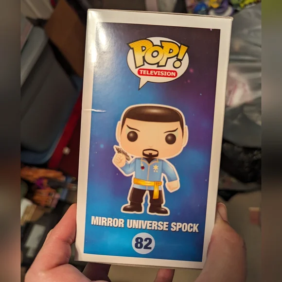 Funko Pop Star Trek Mirror Universe Spock #82 PX previews exclusive - Picture 3 of 8